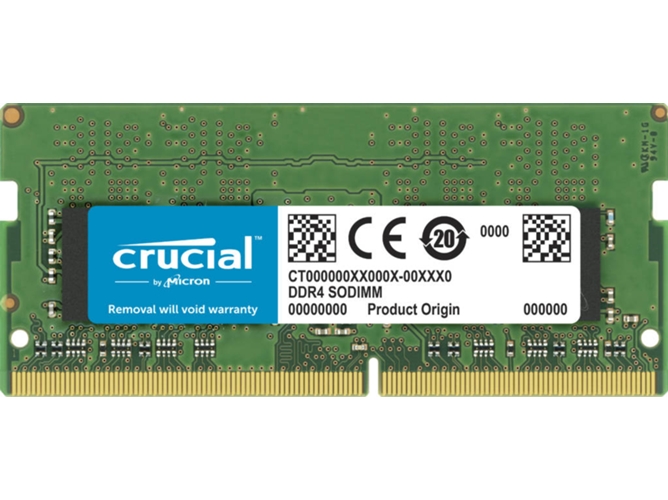 Crucial Ram Ct32g4sfd8266 32 gb ddr4 2666 mhz cl19 memoria 2666mhz pc421300 32gb 1 19