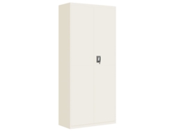Archivador 90x40x200 Cm Acero Blanco MAISON EXCLUSIVE