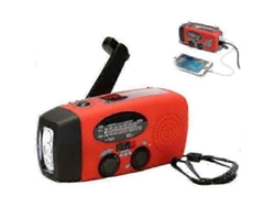 Rádio Recarregável, Rádio De Emergência Portátil Com Energia Solar E Bateria De 2000 Mah.