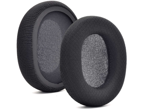 Almohadilla s de Ouvido para Steelseries Arctis 3/5/7 Negro 1 Par