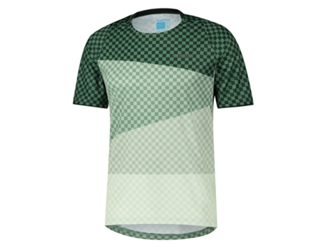 Camiseta de Hombre SHIMANO Corta Fujimi Verde (S)