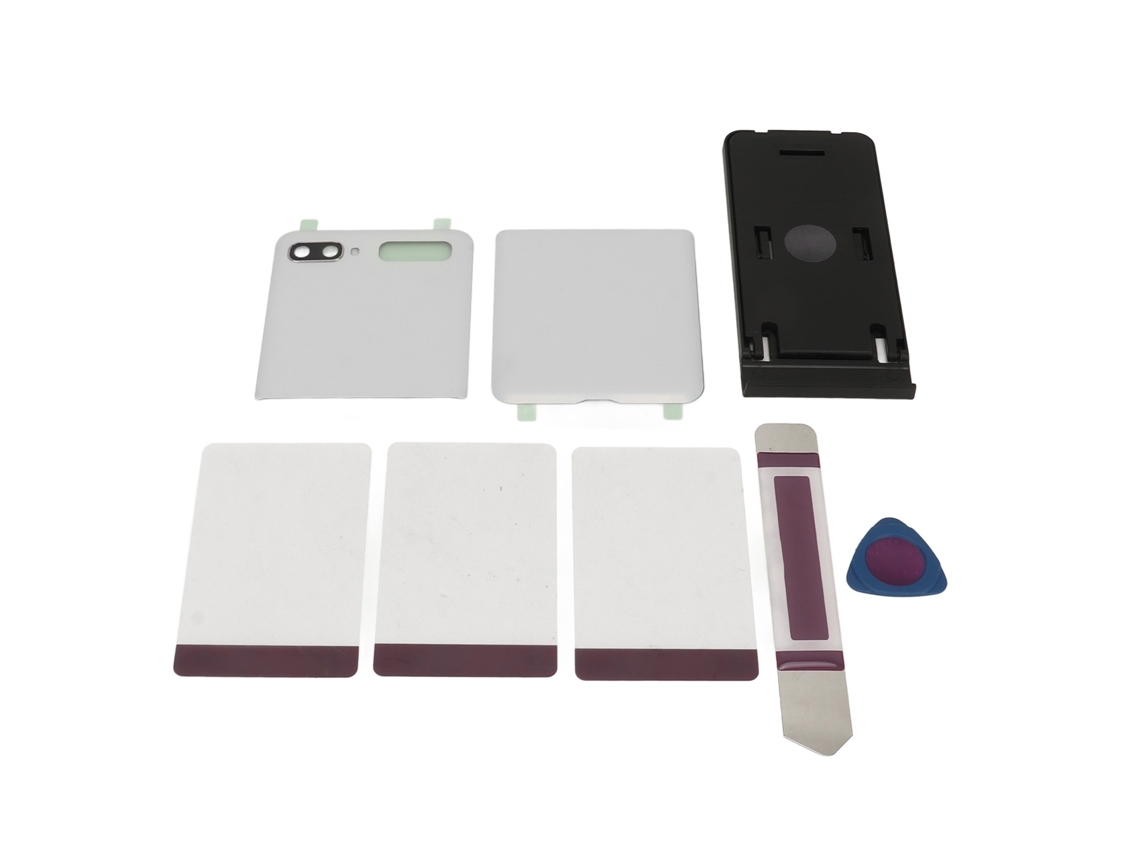 Cubierta De Vidrio De Reemplazo Con Cinta Preinstalada Para Samsung Galaxy Z Flip 5g F7070
