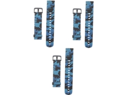 Conjunto De 3 Pulseiras De Silicone Elegantes, Resistentes E Confortáveis Para Relógios.