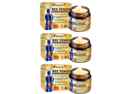Crema Curativa Con Veneno De Abeja Para Articulaciones Y Dolor En La Espalda, Cuello, Manos, Rodillas Y Zona Lumbar.