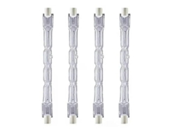 Bombilla Halógena R7s De 118 Mm, 400 W, 220-240 V, 7500 Lm, Ajustable, Casquillo J118 Para Iluminación.