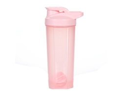 Botella mezcladora con citas motivacionales Copa mezcladora de proteínasContenedor de almacenamiento acoplable -rosa ZMDECQNA