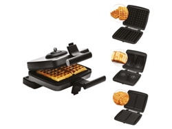 Sandwich waffle wafer 3 platos 1200w negro FRI022824512BLP - FRIFRI