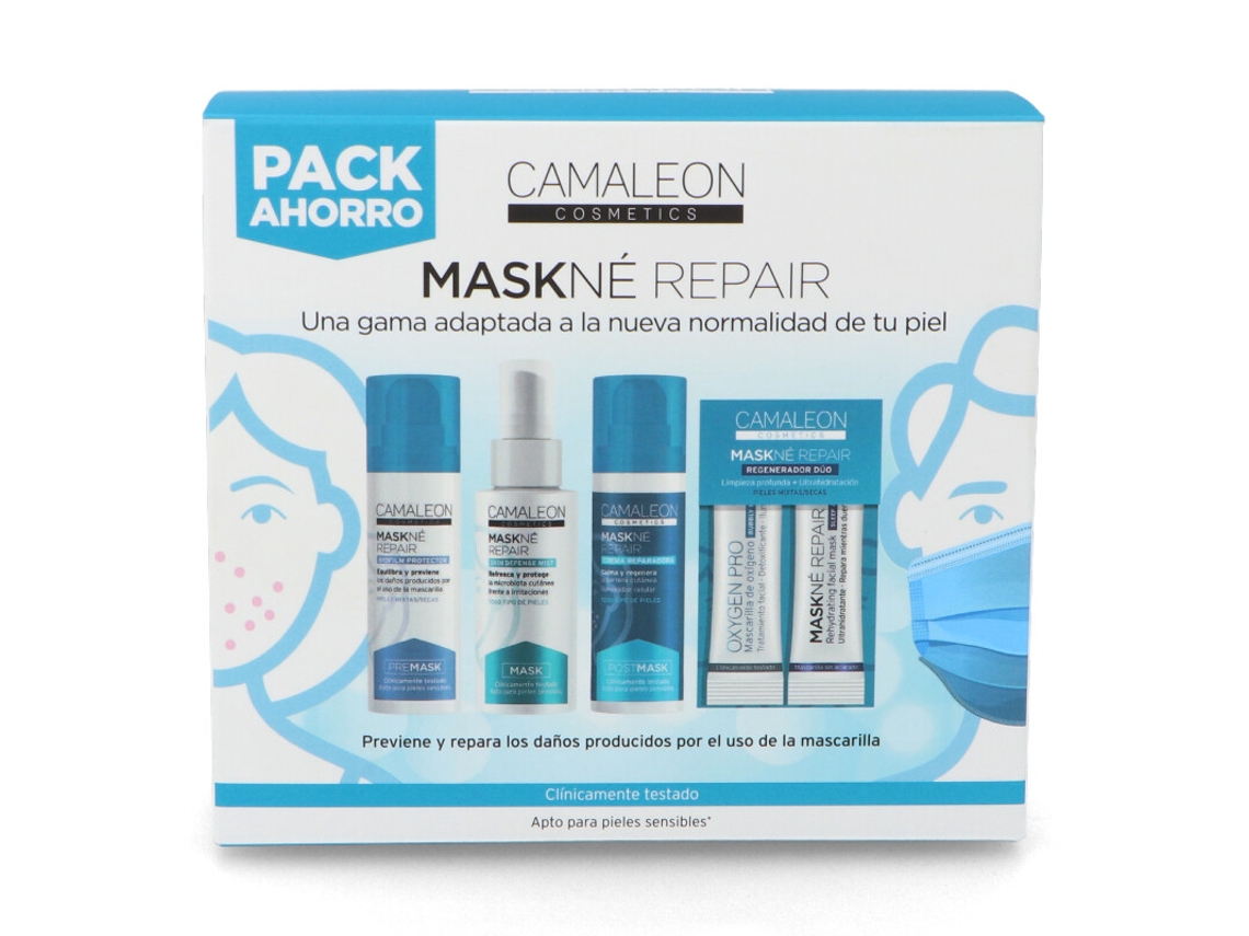 Cofres Faciales CAMALEON Maskne Repair Box