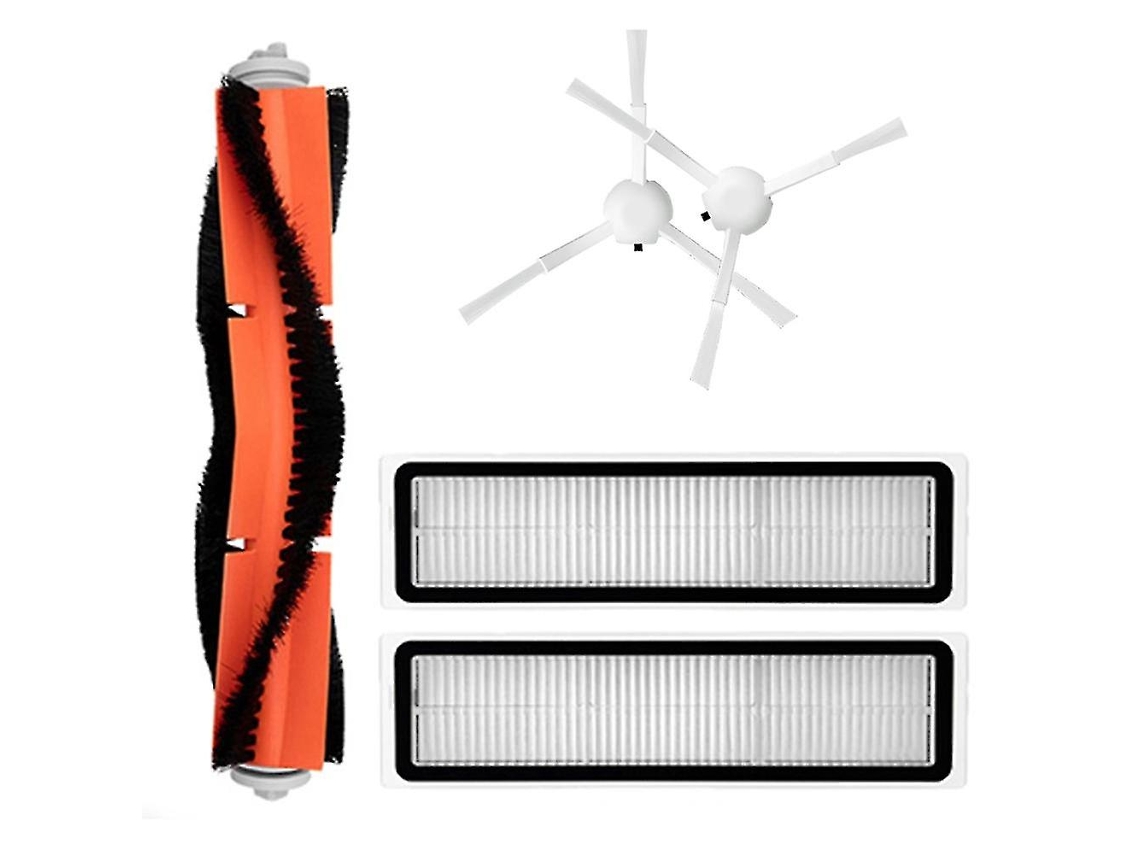 5 piezas compatibles con Xiaomi Stytj05zhm, cepillo lateral principal, filtro, pantalla, bolsa para polvo