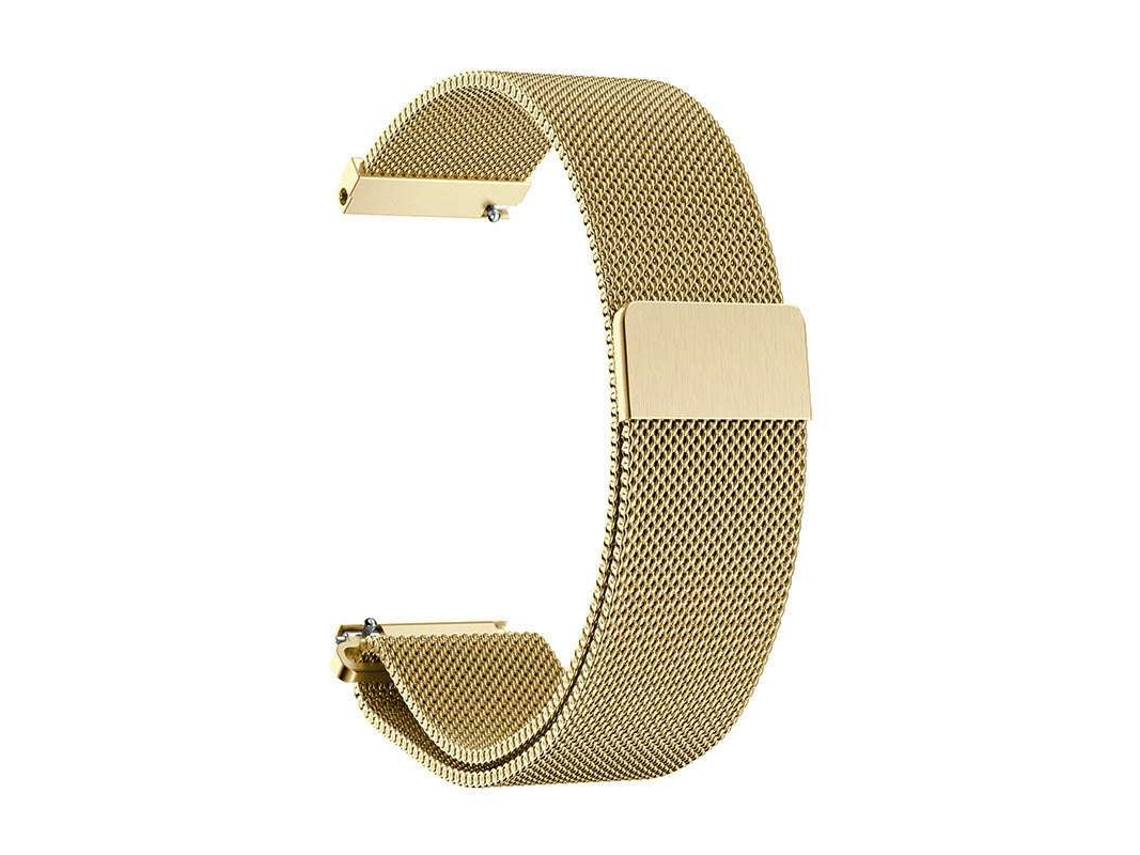 Correa Pulsera Milanese Mesh para Amazfit Bip 3 Pro Dorado