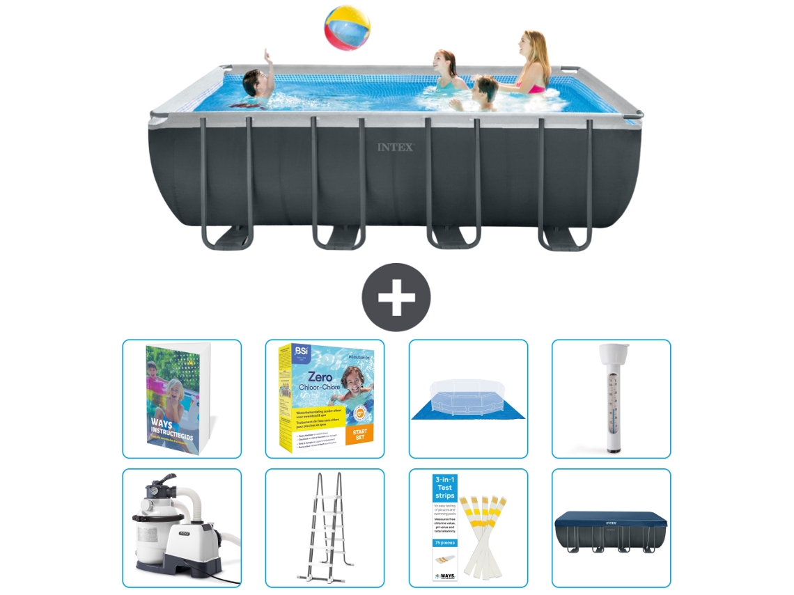Intex Piscina Ultra Xtr Retangular - 549x274x132 Cm - 9-peças S532