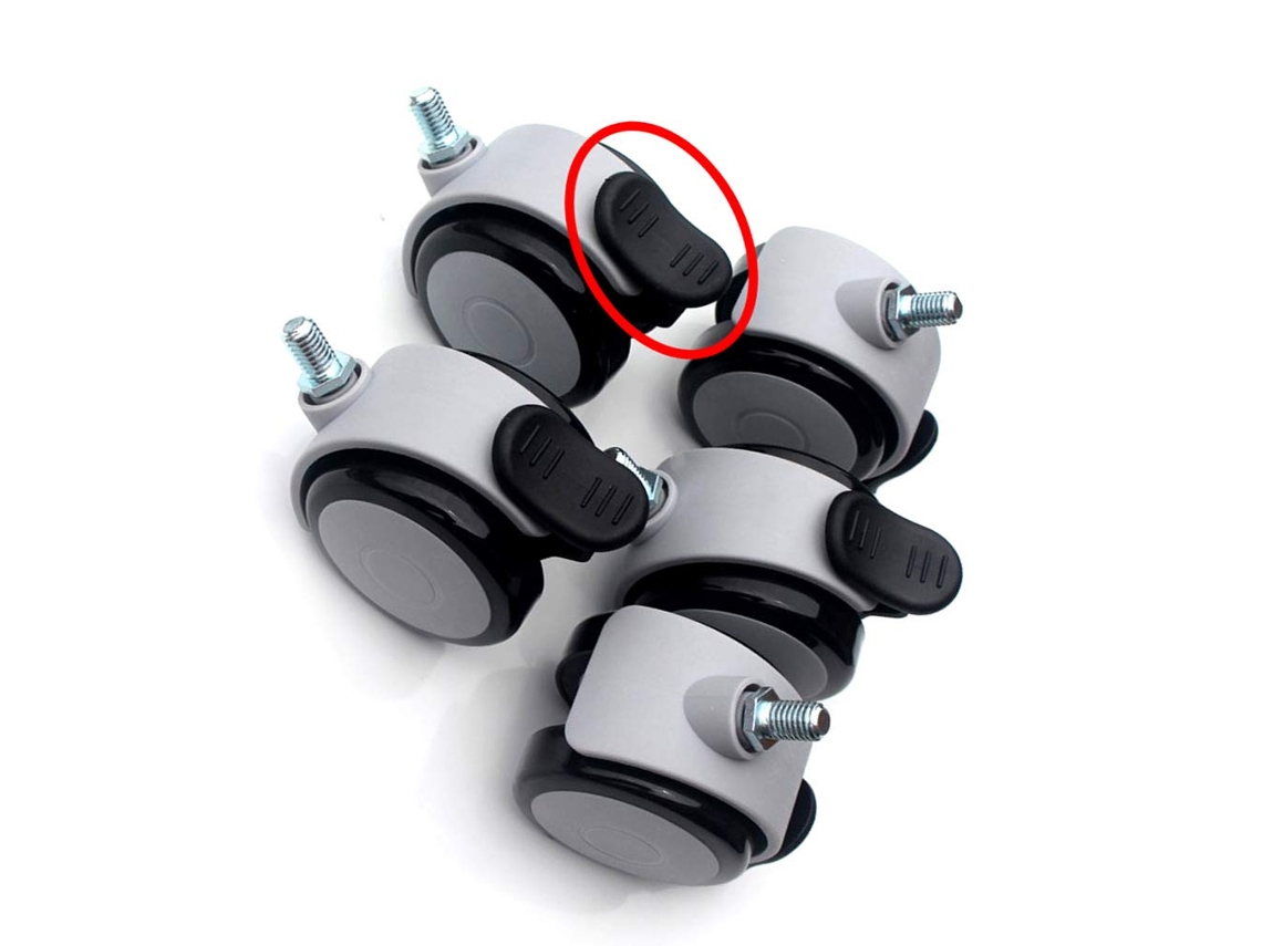 Ruedas Giratorias Freno Para Muebles Ideal Para Uso