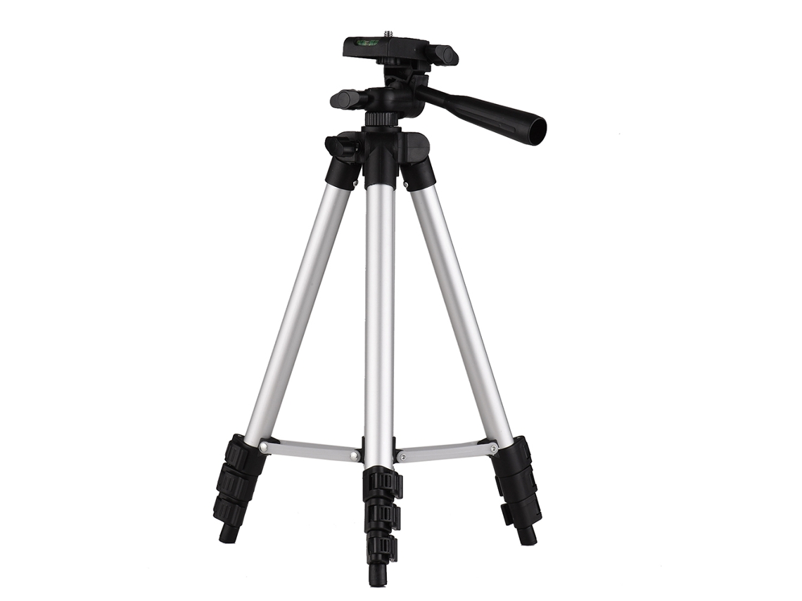 Trípode ligero para cámaras Canon, Nikon y Sony, trípode de viaje con cabezal giratorio, accesorio de fotografía.