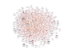 MEOIRUERY 1000 Piezas 4mm Cuentas de Acrílico para Decoración de Boda Fiesta DIY Florero Café Claro