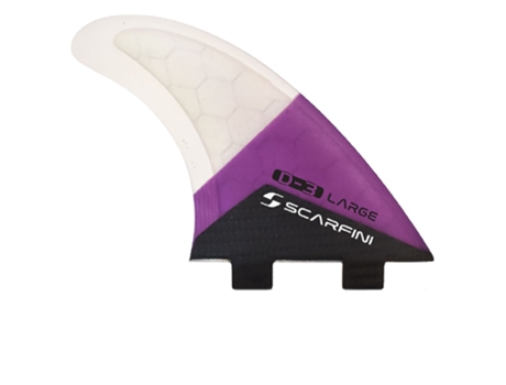 Conjunto de Barbatanas Fcs1 Directa Carbon Base Thruster Roxoscarfini