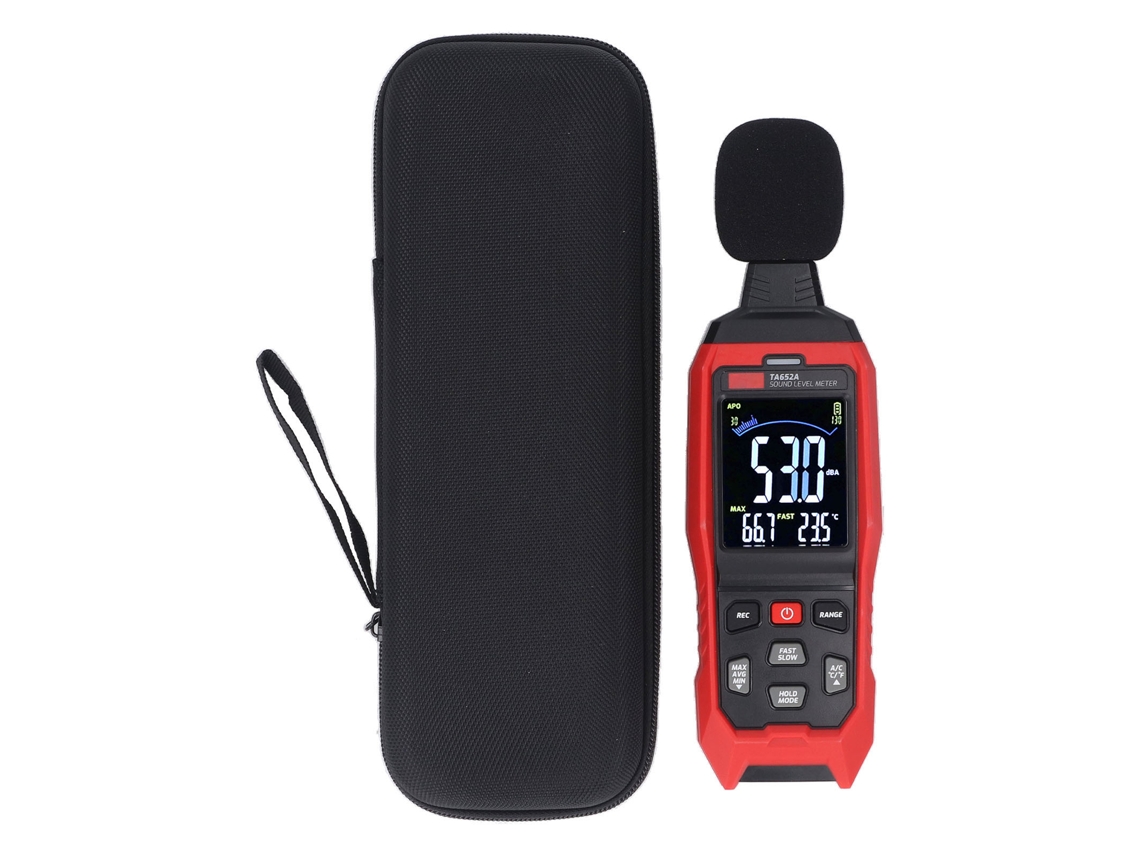 Sonómetro Digital Profesional De 30 Db A 130 Db, Detector De Decibelios Ta652a