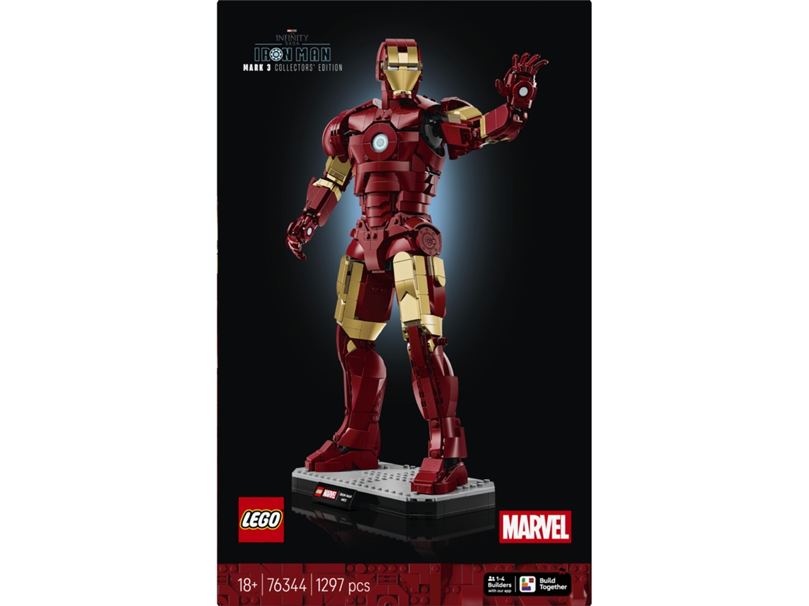 Lego® 76344 Marvel Iron Man Mark 3 – Maqueta Vengadores, Minifigura Y Reactor Arc
