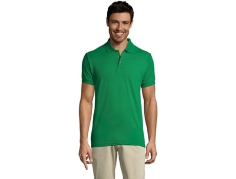 Polo de Hombre SOLS Prime Pradera Verde (S)