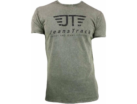 Camiseta de Hombre para Deportes de Nieve JEANSTRACK Montaña Verde (M)