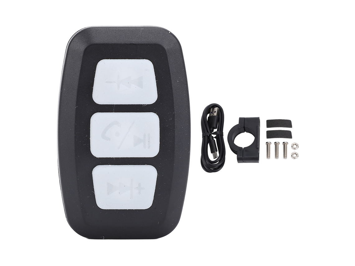 Control remoto inalámbrico Bluetooth IPX6, recargable, 5V, blanco, para teléfono móvil, ciclismo | Sin marca