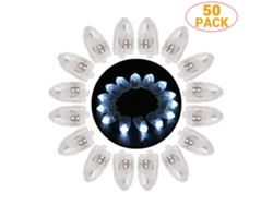 50 Miniluces Led Súper Brillantes Para Globos, Ideales Para La Decoración De Fiestas.