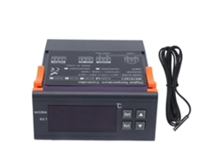 Controlador de temperatura digital con LCD, sonda y control electrónico CA 220 V/5 A