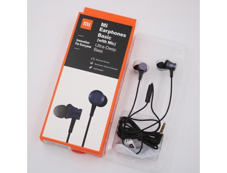 Auriculares con Cable SLOWMOOSE Auriculares Piston 3 con micrófono [negro]