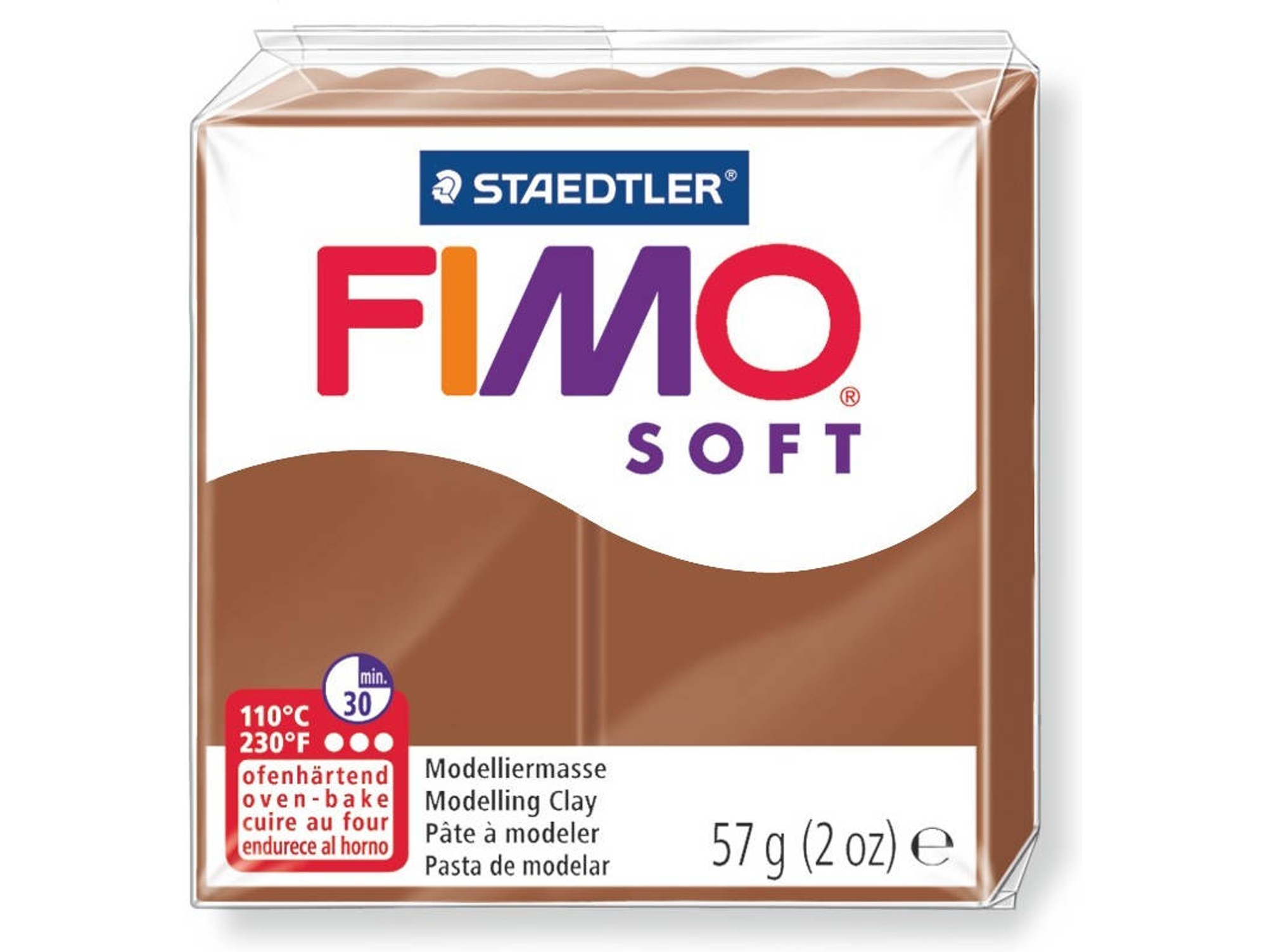 Arcilla de Modelar STAEDTLER FIMO Suave Caramelo (57 g)