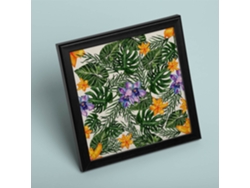 Póster NACNIC de Flores y Naturaleza. Cuadrada Dame Vida, Ilustrada con Dibujos A Color.