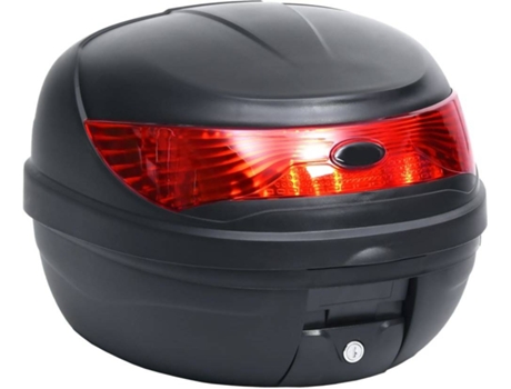 vidaXL Maleta para motos con capacidad para un casco 35 L