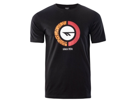 Camiseta de Hombre HI-TEC Rakan Negro (M)