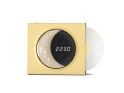 Altavoz Bluetooth Chaberlu Moon Style negro y amarillo de 5.3"