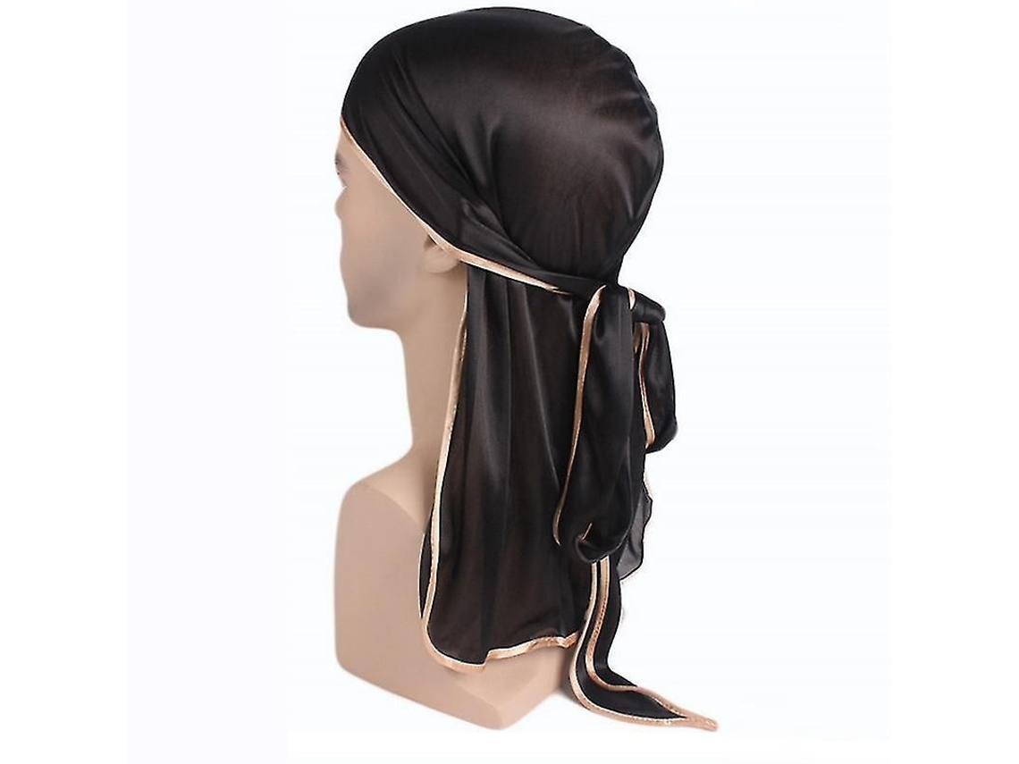 2026-pañoleta Durag Para Hombre Gorra Pirata Envoltura De Cabeza Unisex Talla Única De Nylon