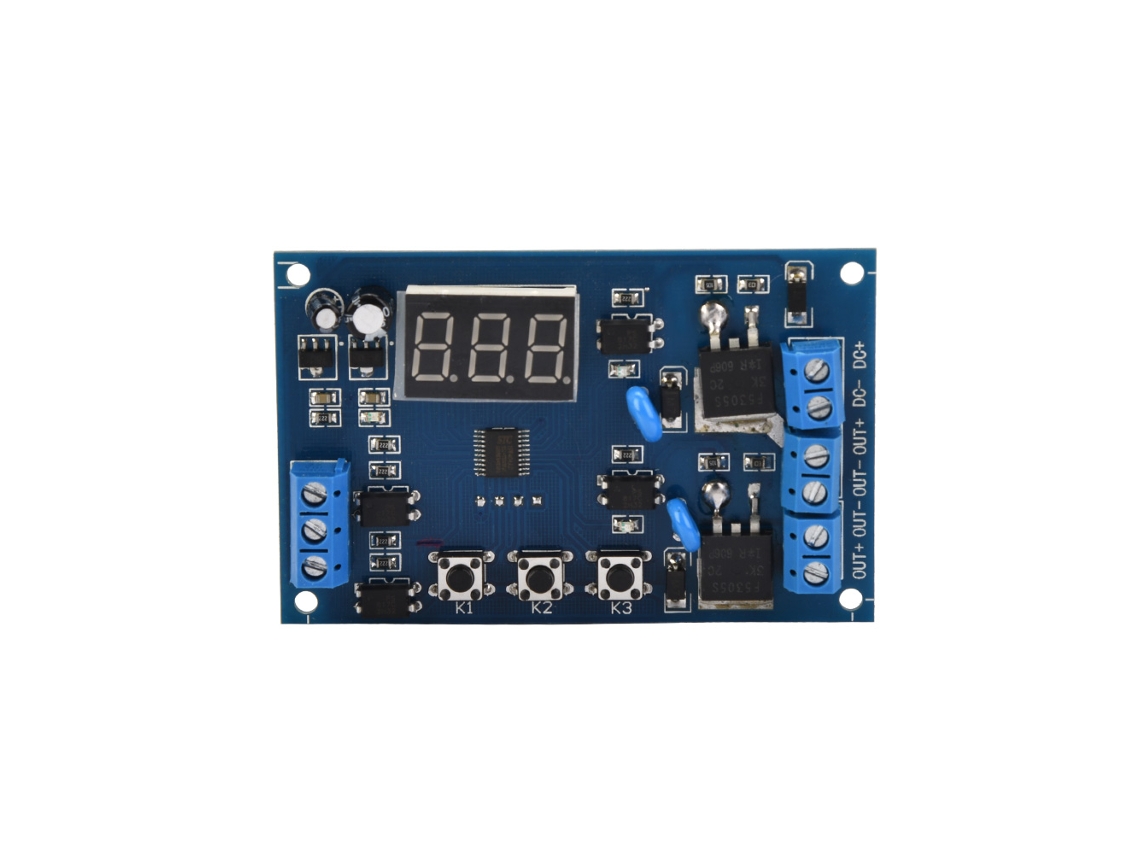 Placa De Control Mos Bidireccional Módulo De Interruptor De Bomba Valvula Solenoide Retardo Ciclo