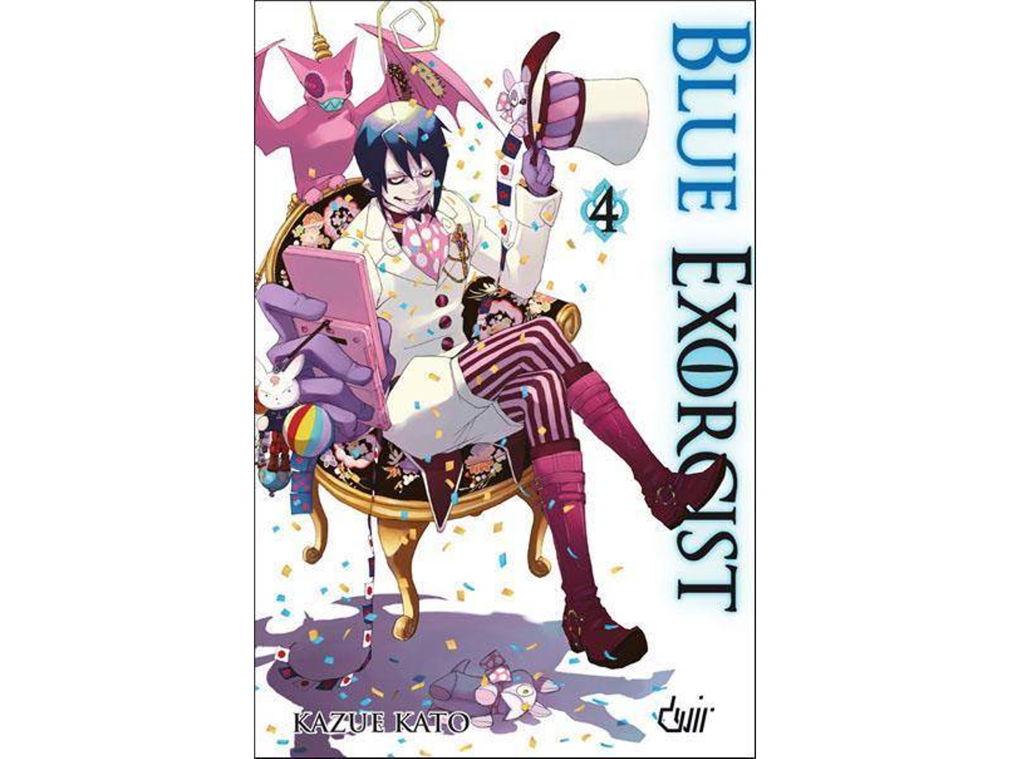 Libro Blue Exorcist 04 de Kazue Kato (Portugués)