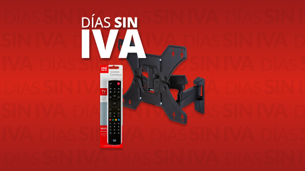 Días sin IVA en Accesorios TV