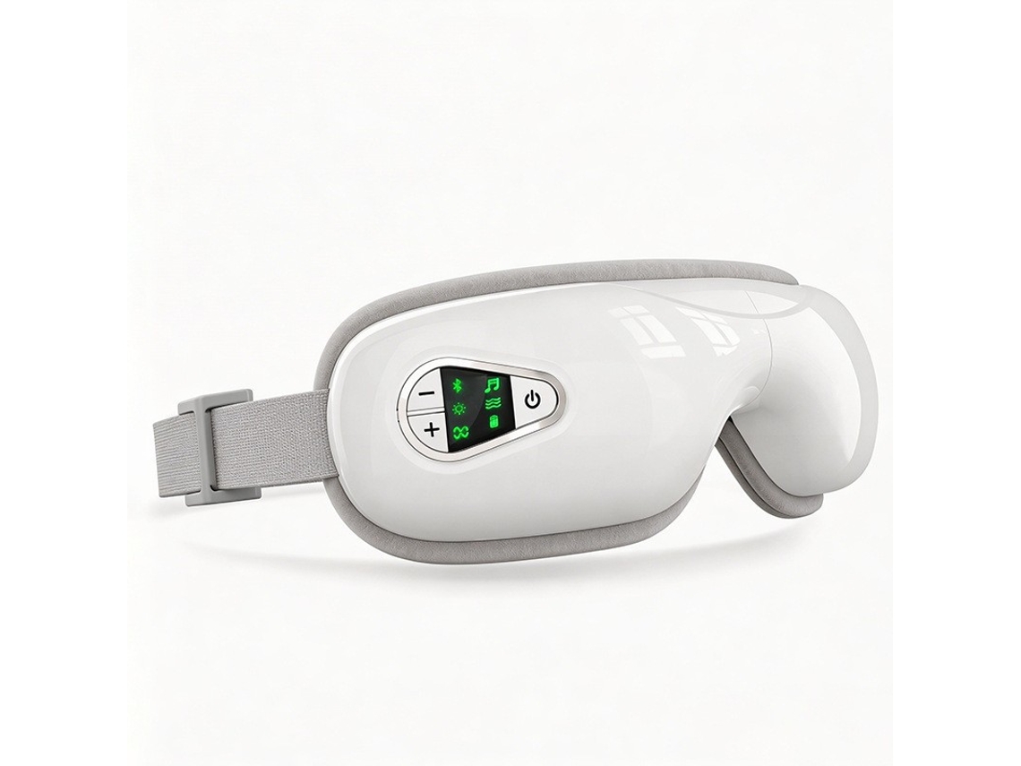 Masajeador Ocular Inalámbrico Con Bluetooth Y Calentamiento, Compresión De Aire Y Diseño Plegable Portátil