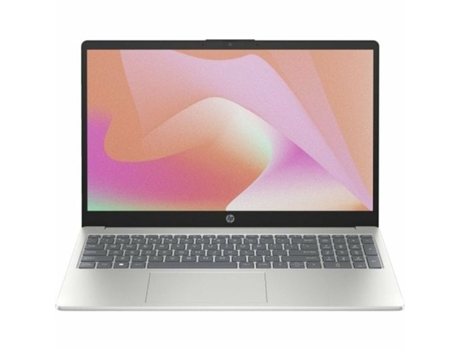 Laptop HP 15-FC0056NS (Plateado - Acero - 512 GB SSD - 8 GB RAM - 15,6" - Qwerty Español - AMD Ryzen 3 - AMD)