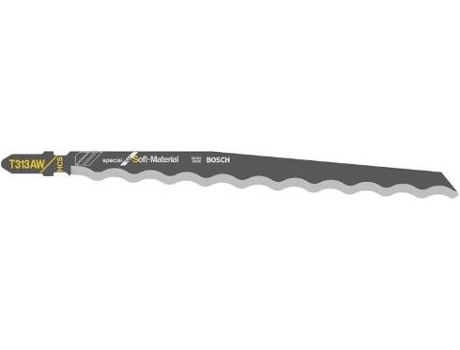 Hoja de Sierra de Calar BOSCH T 313 Aw Especial para Soft Material