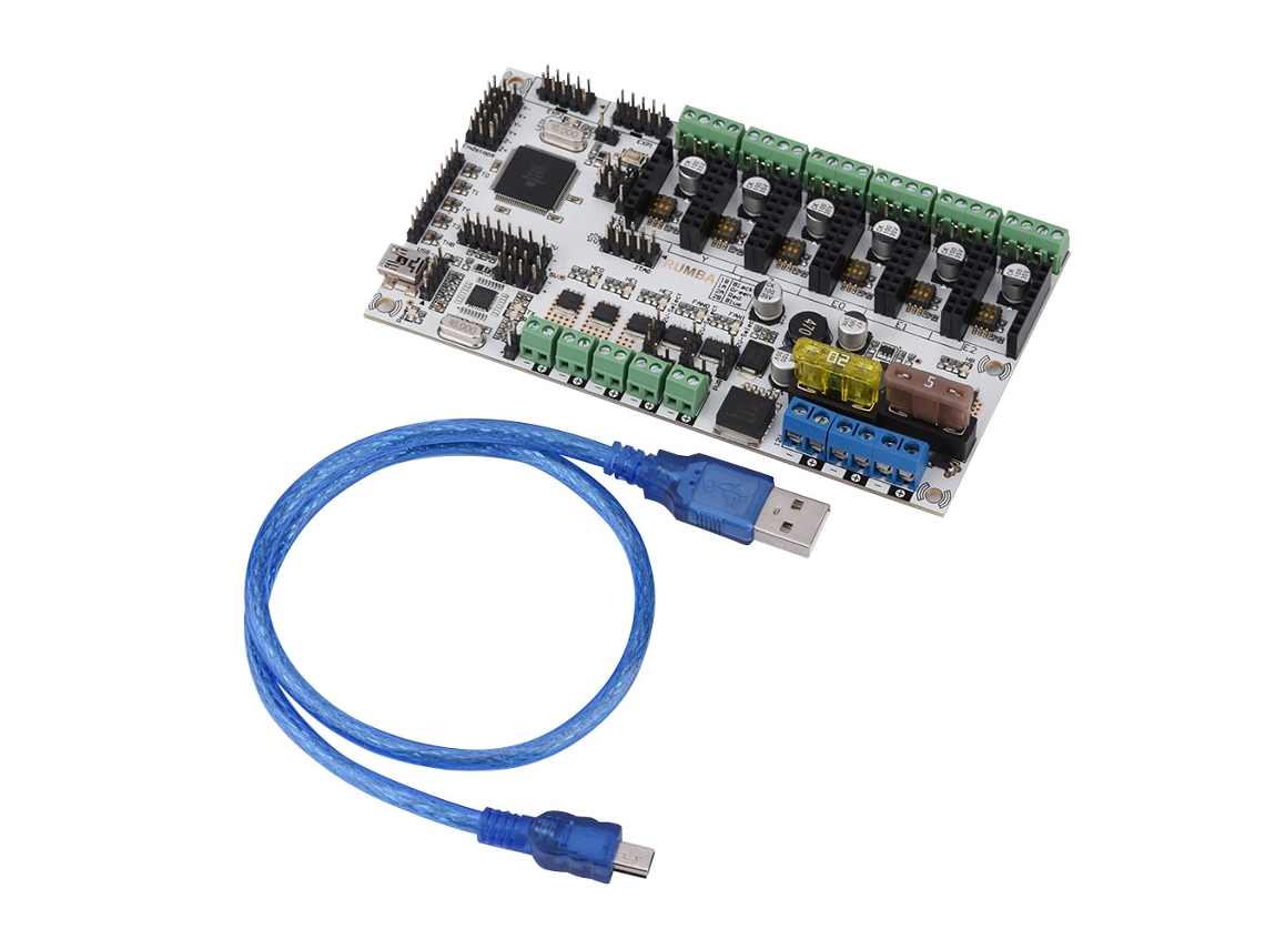 Placa base para impresora 3D (compatible con USB y tarjeta SD)