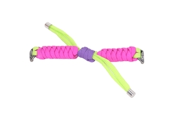 Correa Elástica De Nailon Tejido Para Mi Band 8, Repuesto Para Reloj Inteligente, Amarillo Brillante Y Rojo Rosado.