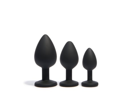 Estimulador PLATANOMELÓN Conjunto De 3 Plugs Anal Pimpampum (Verde)