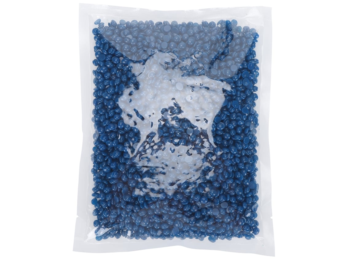Liddy Cera Dura Sem Dor 500g Grãos De Cera Para Depilação Corporal Feminina Indigo Camomila