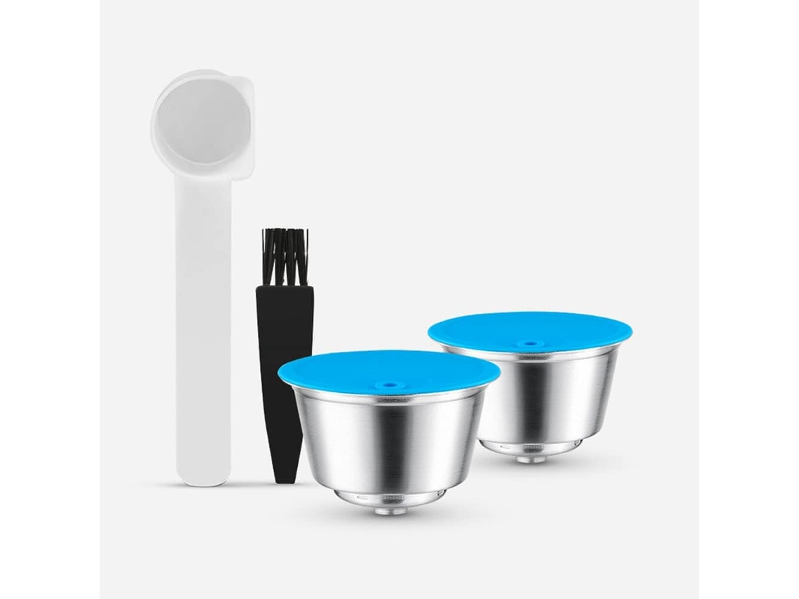 Acero inoxidable, con 1 cuchara y 1 cepillo, paquete de 2 unidades YANYXR