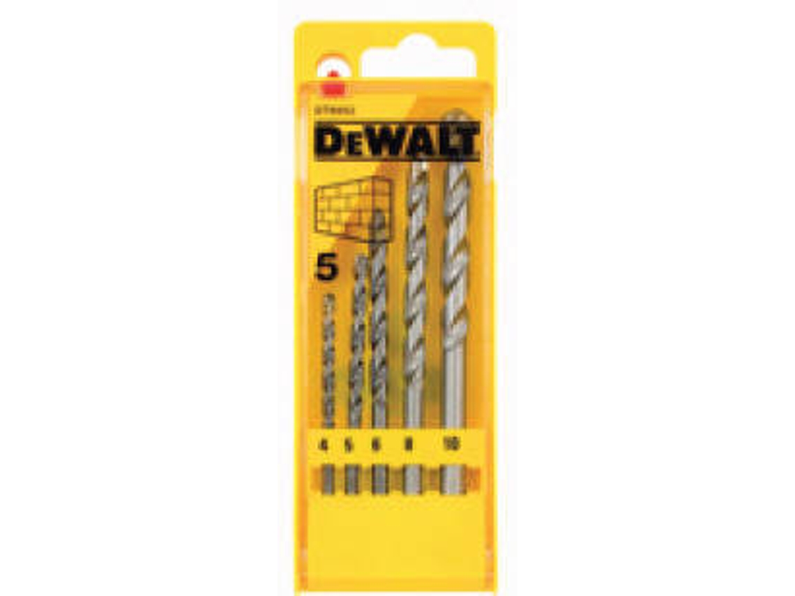 Juego DEWALT (5 Para Pedra 4 5 6 8 10mm)