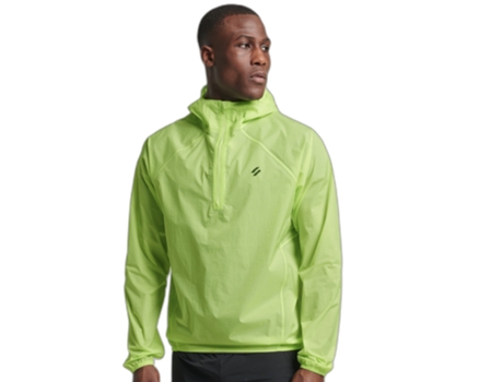 Abrigo SUPERDRY Poliamida Hombre (S - Verde)