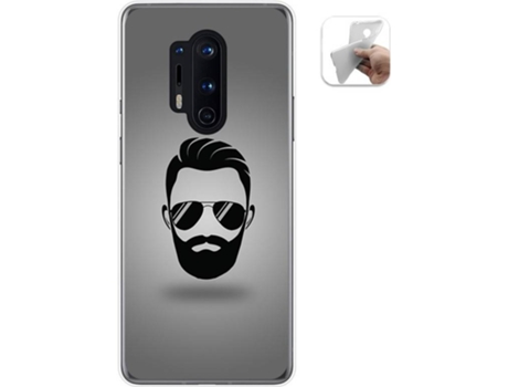 Carcasa OnePlus 8 Pro TUMUNDOSMARTPHONE Barba Multicolor