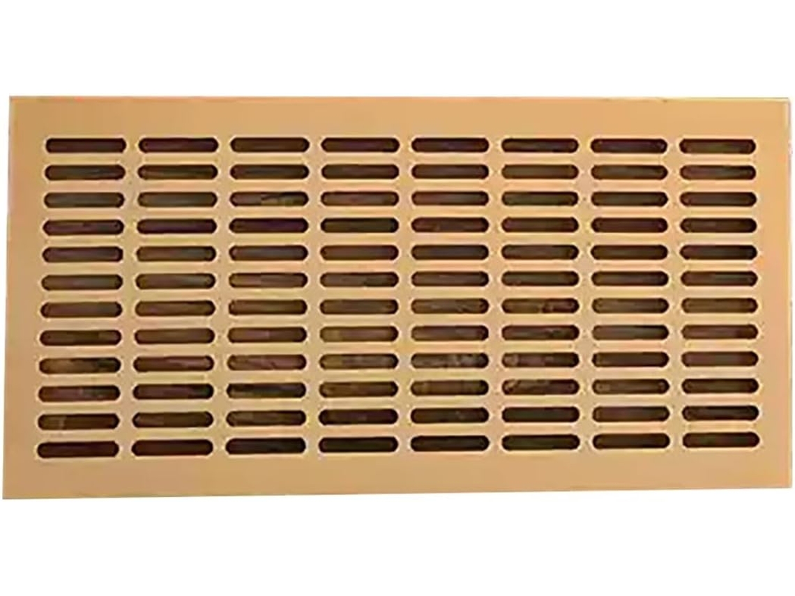 Rejilla De Ventilación Aleación Aluminio, Rejilla Rectangular Malla Transpirable 200 Mm Ancho Para Zapatero...