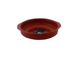 Cazuela barro redonda asas 26 cm