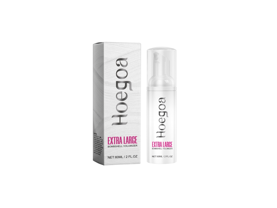 Espuma voluminizadora e hidratante para peinar cabello rizado de Hoegoa